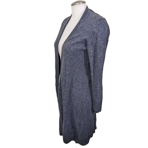 Robert Rodriguez Womens Longline Cardigan Size Medium Wool Blend Open Front Gray - Picture 2 of 7
